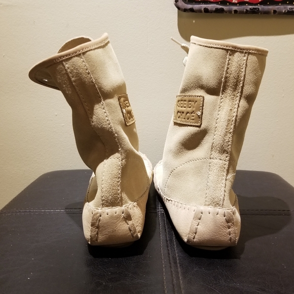 SEE BY CHLOE Suede Moccasins (Size 37EU/7.5 US) - Picture 9 of 13